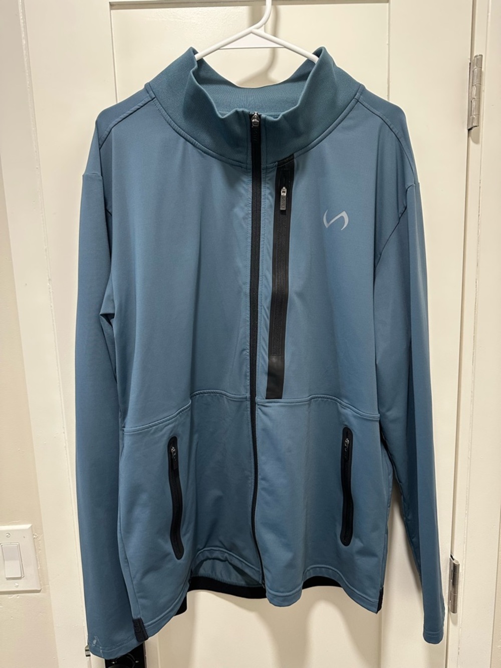 TLF Men's Performance Full-Zip Jacket in Slate Blue